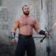 Illustration for article titled iGame Of Thrones/i’ The Mountain breaks keg-toss world record, would rule his frat